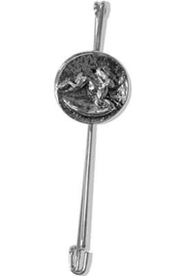 Epingle Lievre Courant Argent