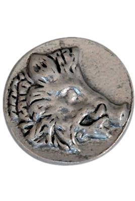 Bouton Tête de Sanglier