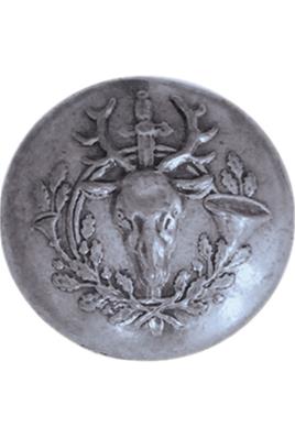 Bouton Cerf Saint Hubert
