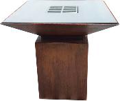 BRASERO PLANCHA AVEC PORTE